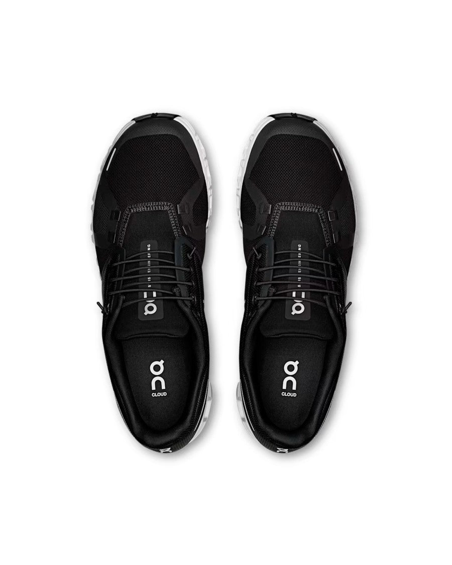On Black/White Cloud 6 Sneakers