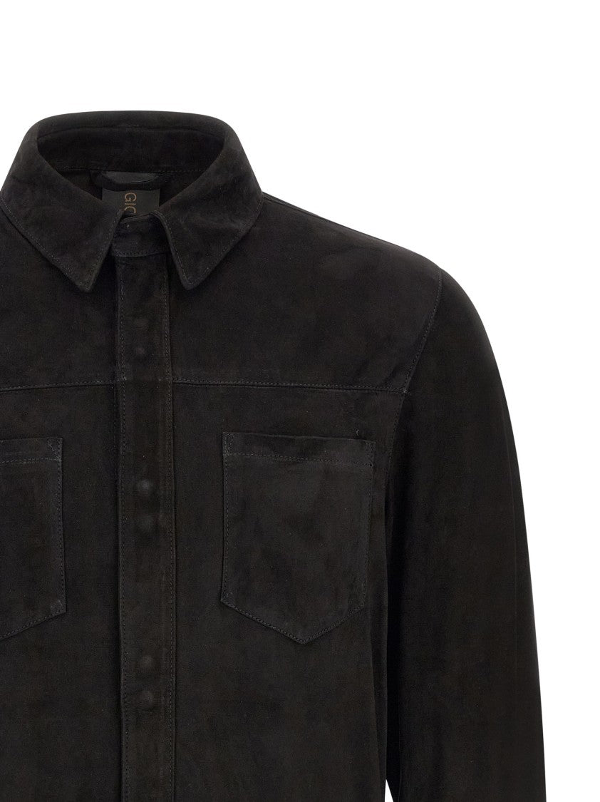 Giorgio Brato Suede Shirt Gloves