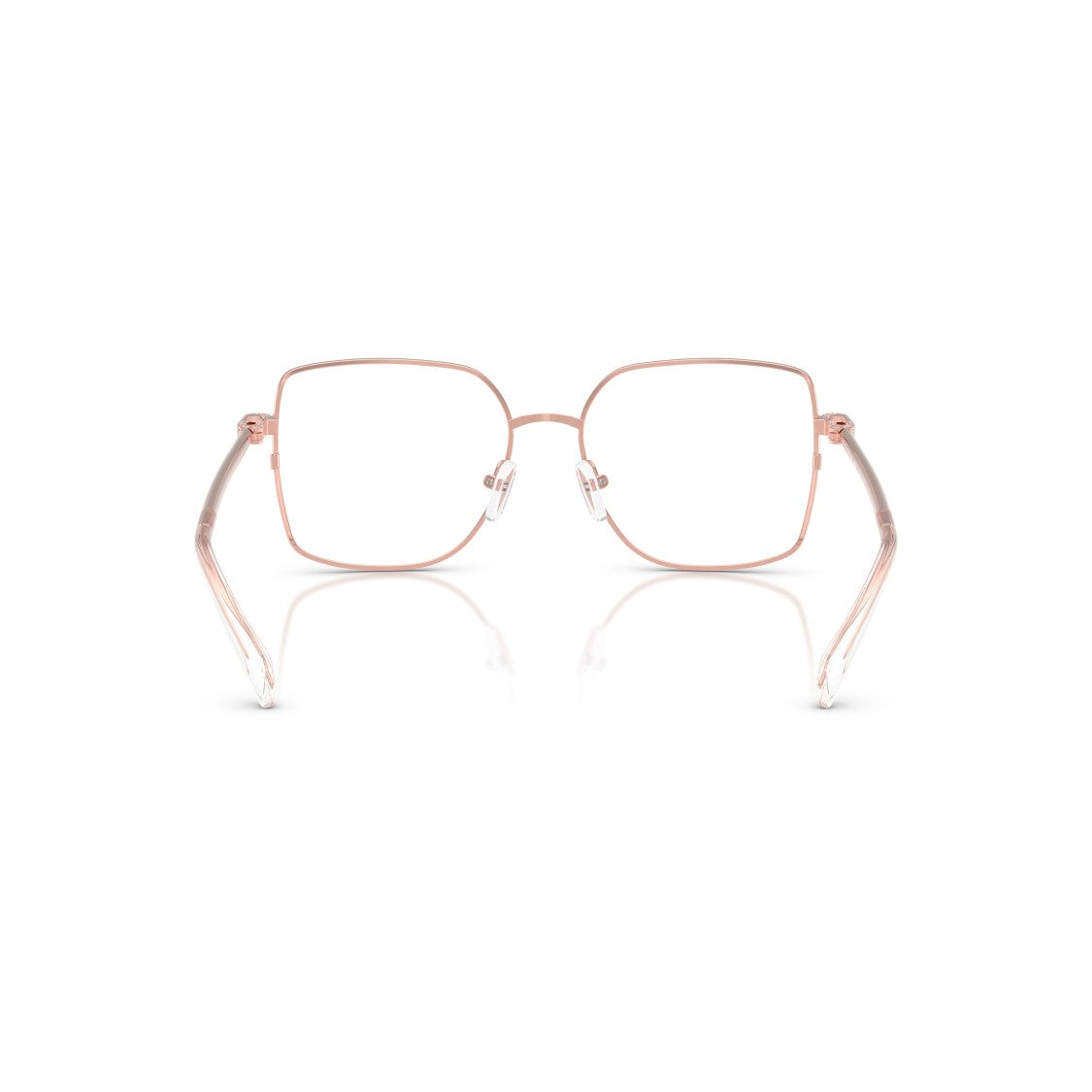 Michael Kors 0Mk3091b Delicate Rose Gold Metal Frame Eyeglasses With Adjustable Nose Pads