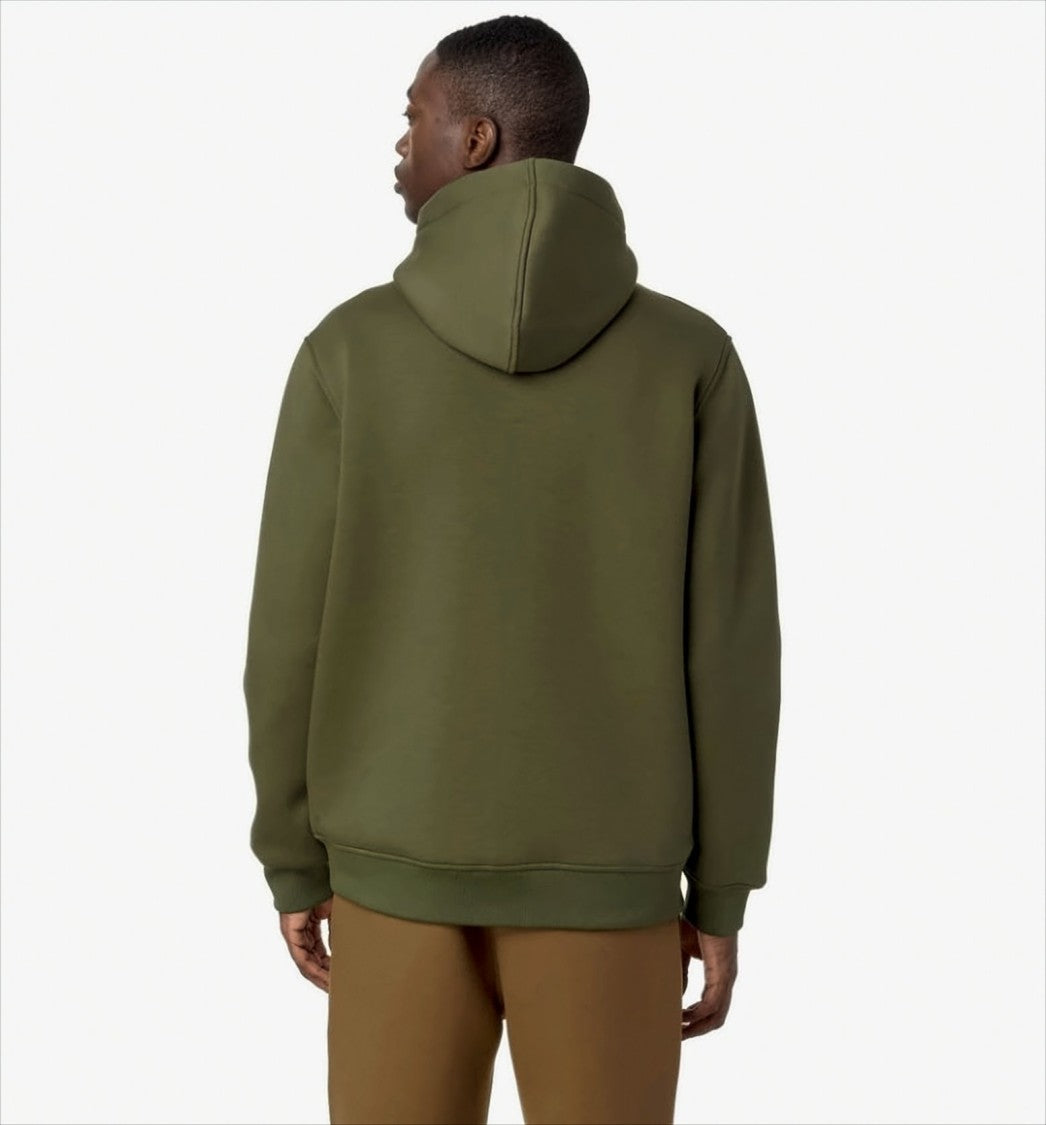 K-Way Thick Interlock Hoodie With Adjustable Hood