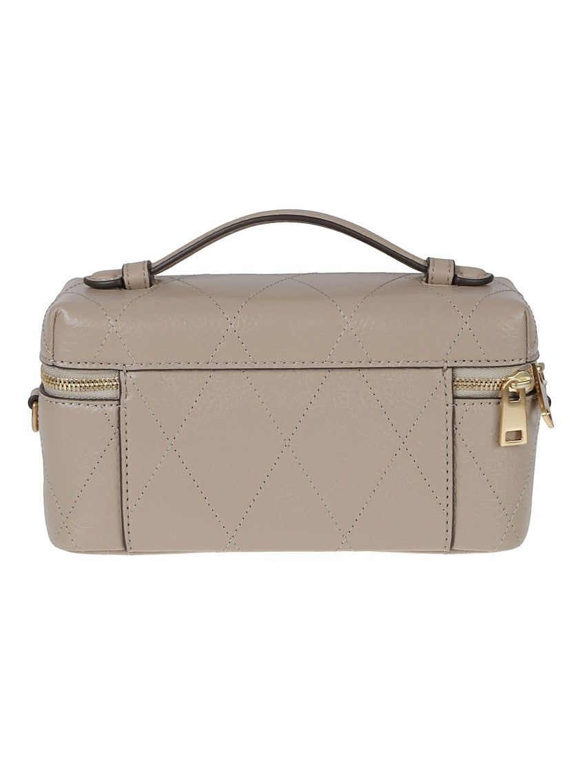 Tory Burch Leather Quilted Charlie Convertible Handbag