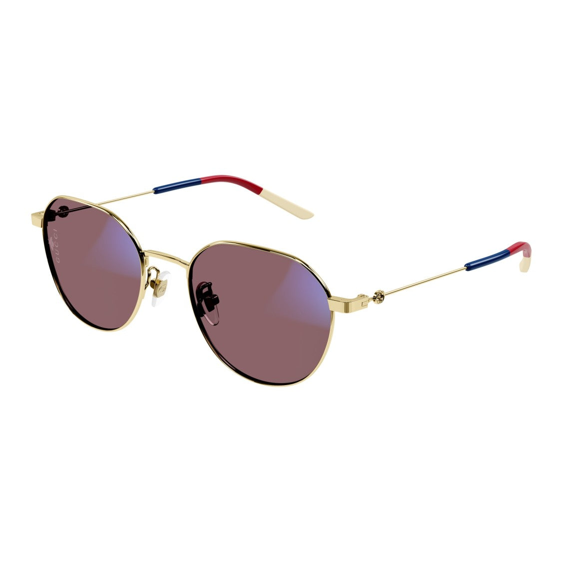 Gucci Gg0684s Gold Metal Geometric Eyeglasses