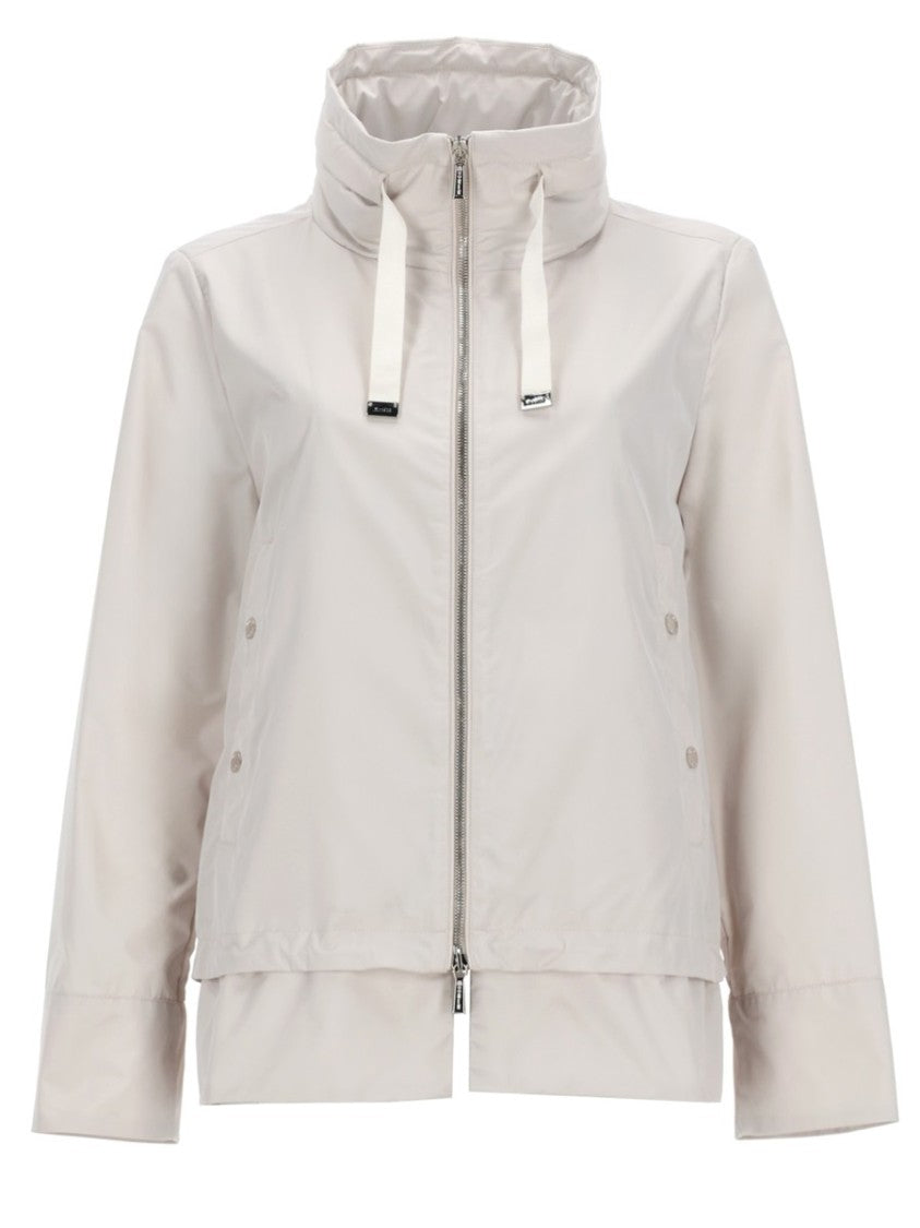 Moorer Sinia-Wk Boxy Cropped Layered Jacket