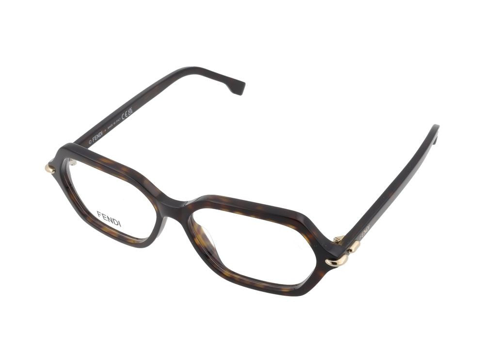 Maison Fendi Fe50125i Rectangular Cat-Eye Frame Glasses