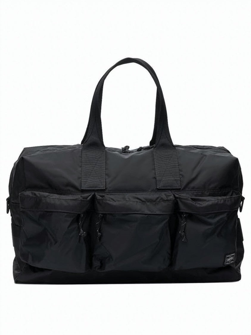 Porter Durable Nylon Duffle Bag With Multiple Compartments