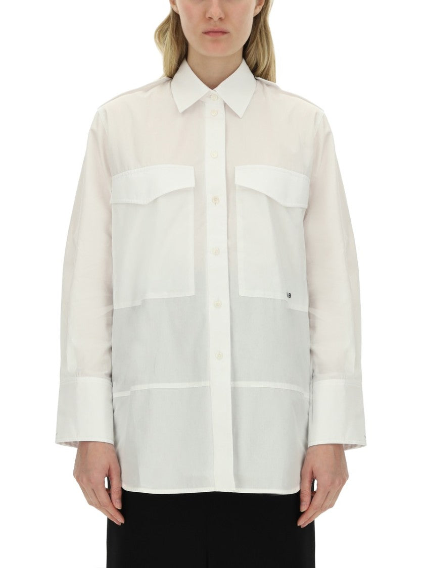 Victoria Beckham Oversize Pocket Shirt