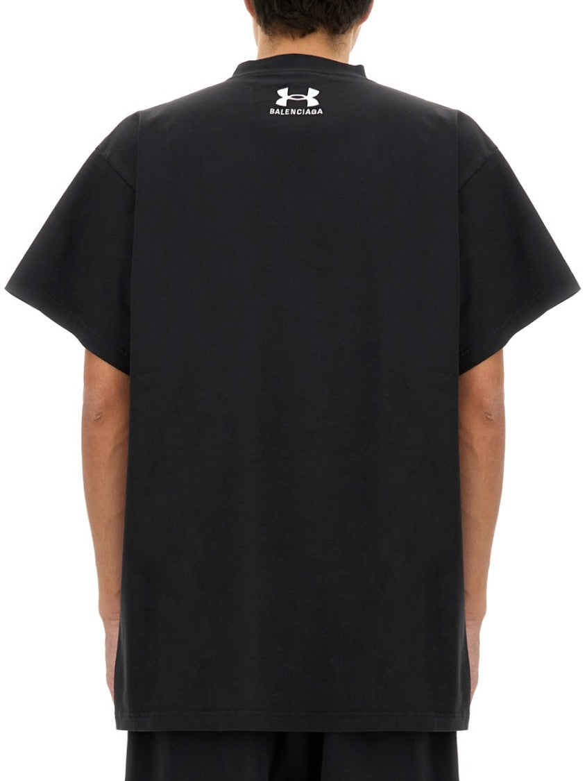 Balenciaga Relaxed-Fit Cotton Oversize T-Shirt