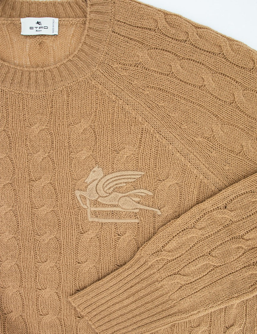 Etro Beige Knit Sweater