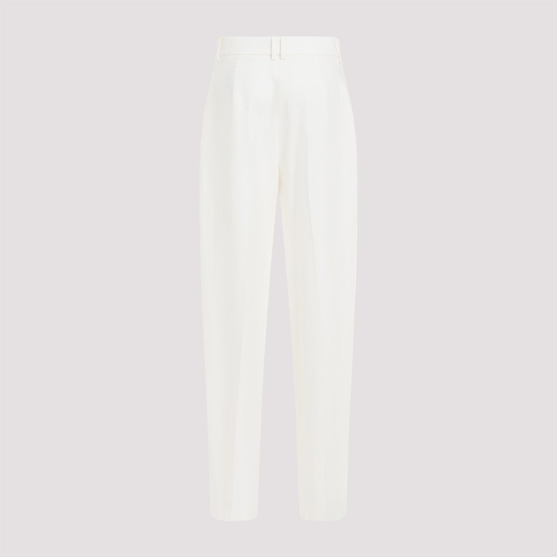 The Row Off White Linen Antone Pant