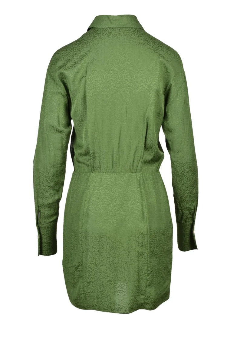 Patrizia Pepe Flared Dress - Green