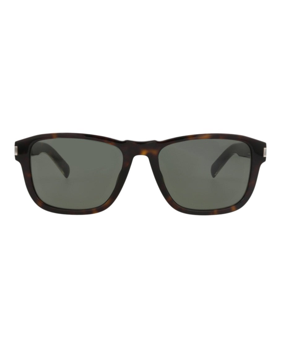 Saint Laurent Square-Frame Sunglasses In Recycled Acetate