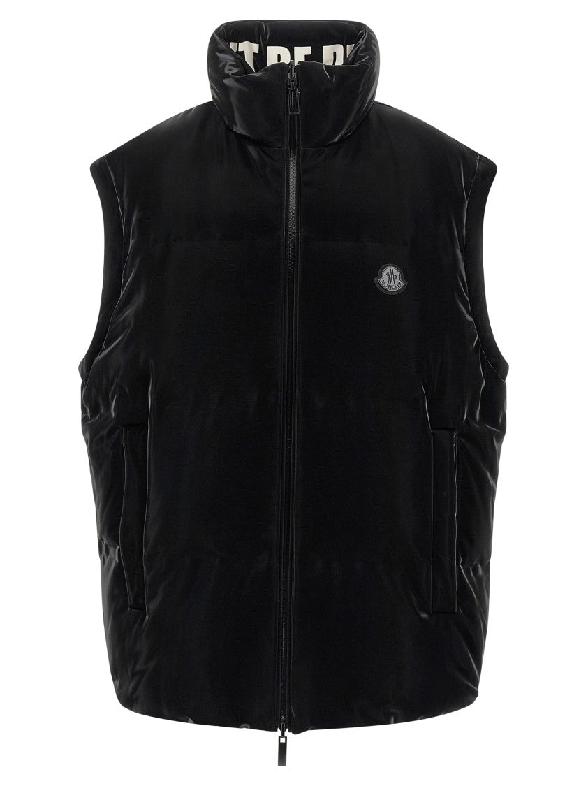 Moncler Genius Reversible Padded Moncler Genius Down Jacket With High Neck And Bold Print