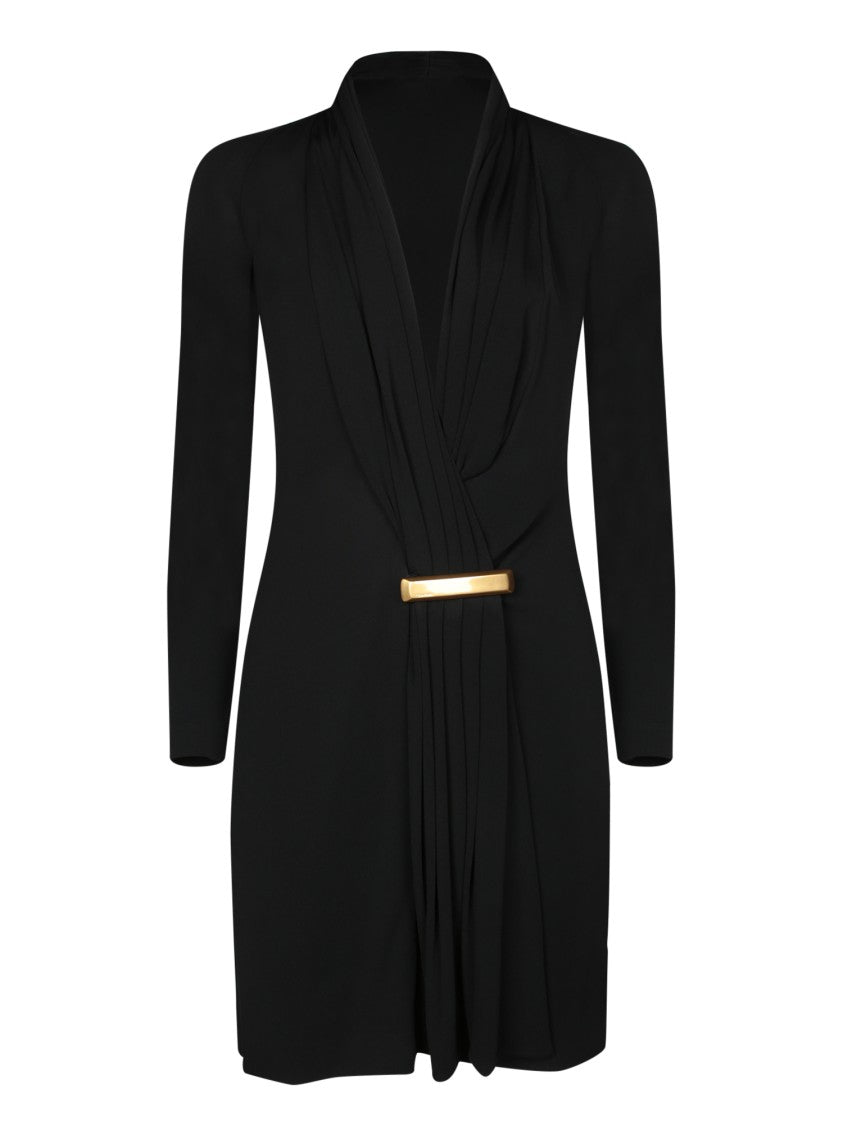 Tom Ford Draped Black Dress