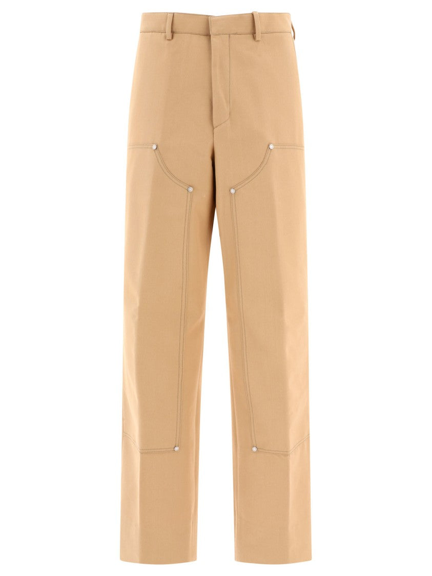 Palm Angels "Monogram" Workwear Trousers