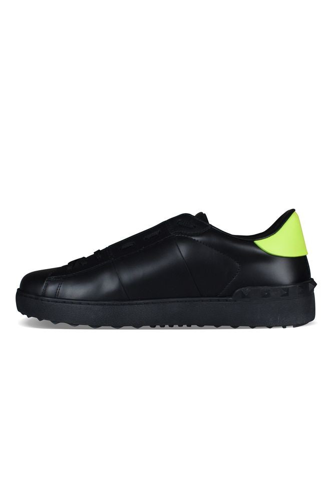 Valentino Garavani Low-Top Sneakers With Fluorescent Logo