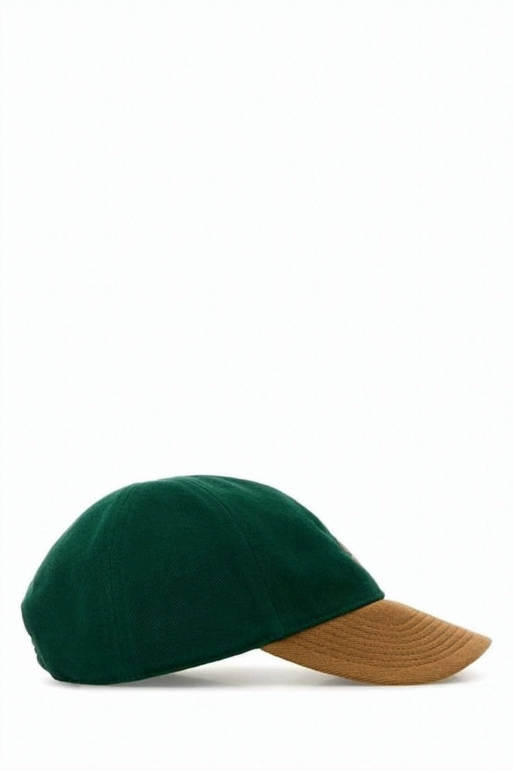 Miu Miu Two-Tone Baseball Cap With Embroidered Logo