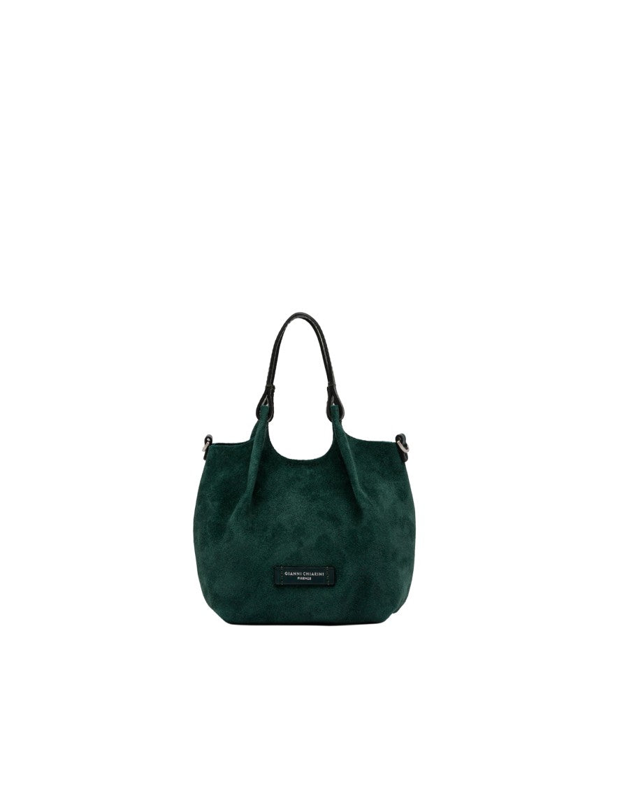 Gianni Chiarini Dua Suede Shoulder Bag
