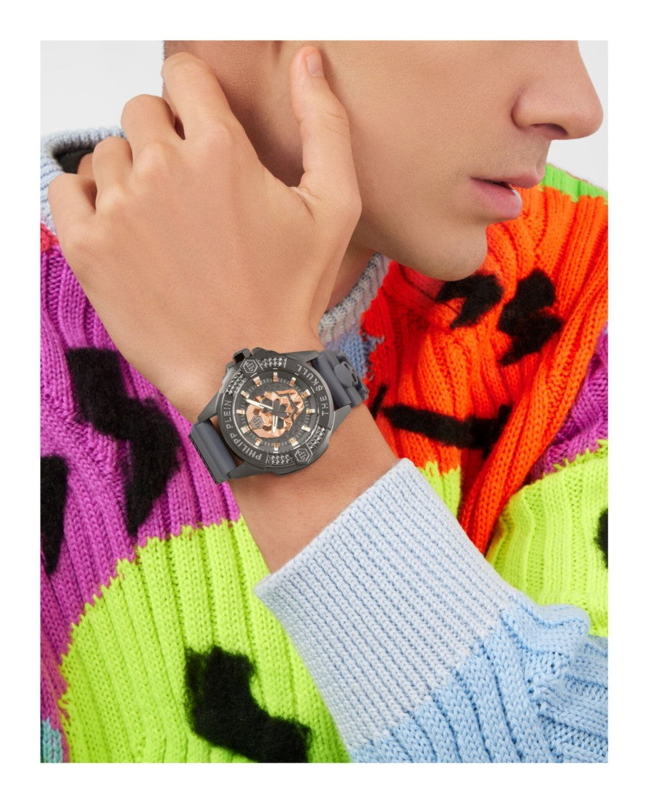 Philipp Plein The $Kull Silicone Watch