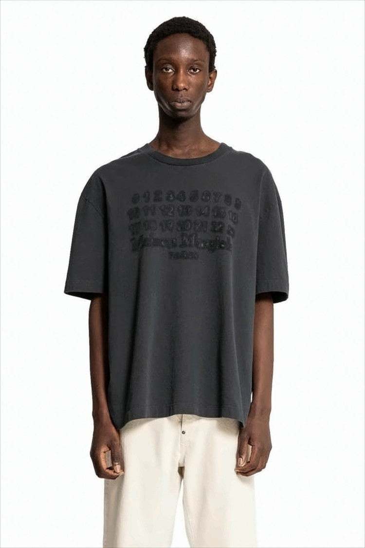 Maison Margiela Loose-Fitting Black T-Shirt