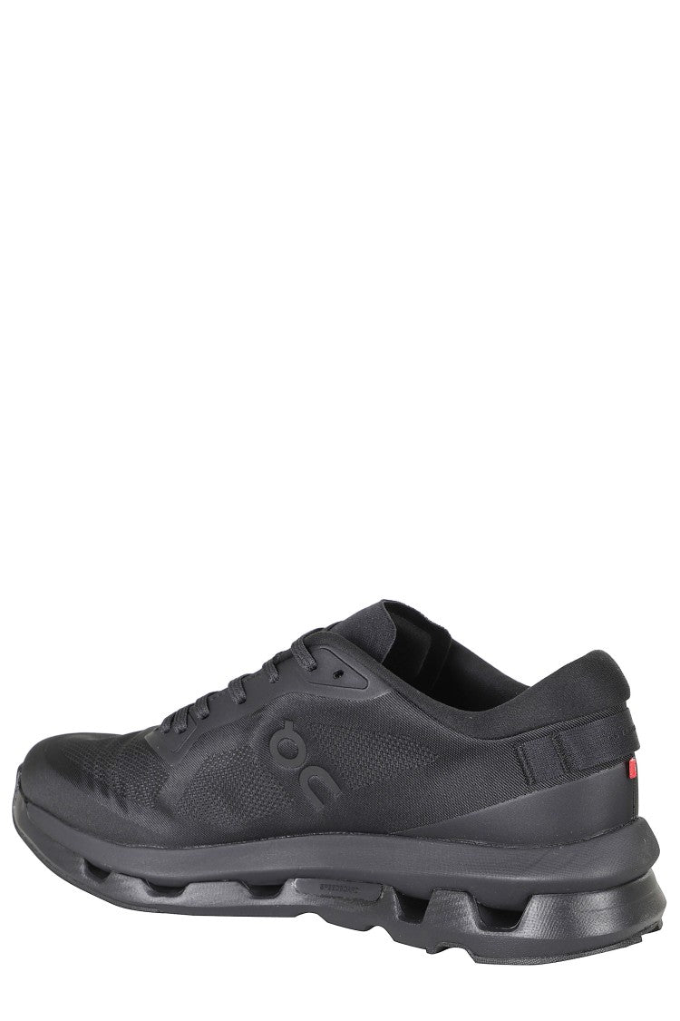On Running Black Cloudzone Breathable Mesh Rubber Sole Nylon Sneakers
