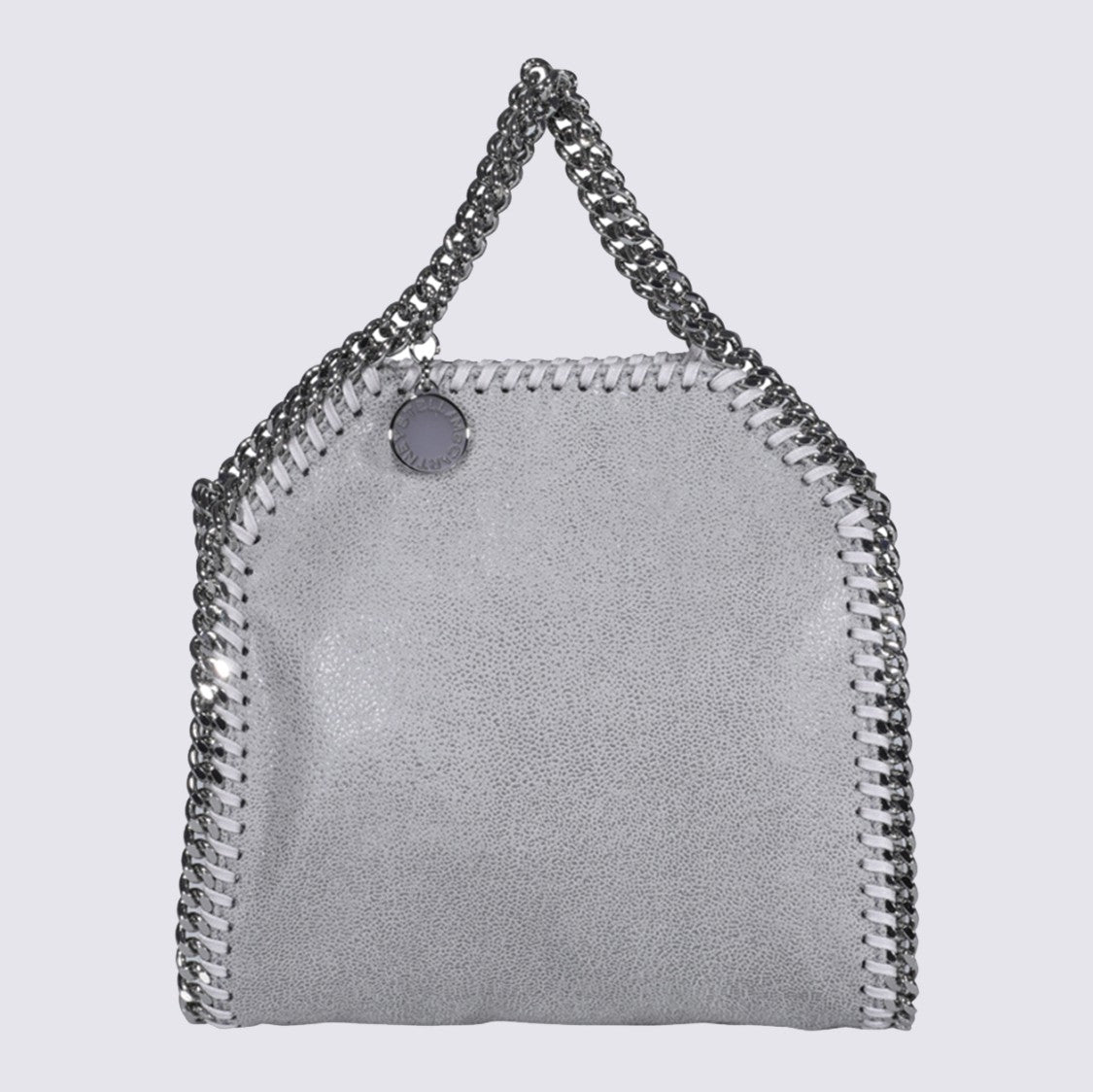 Stella Mccartney Pebbled Texture Tiny Falabella Tote Bag