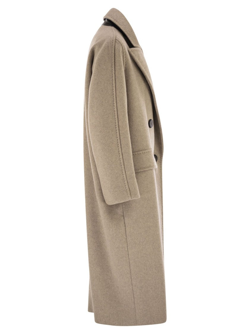 Max Mara Angus - Men's Oversized Coat In Cashmere-Alpaca And Wool