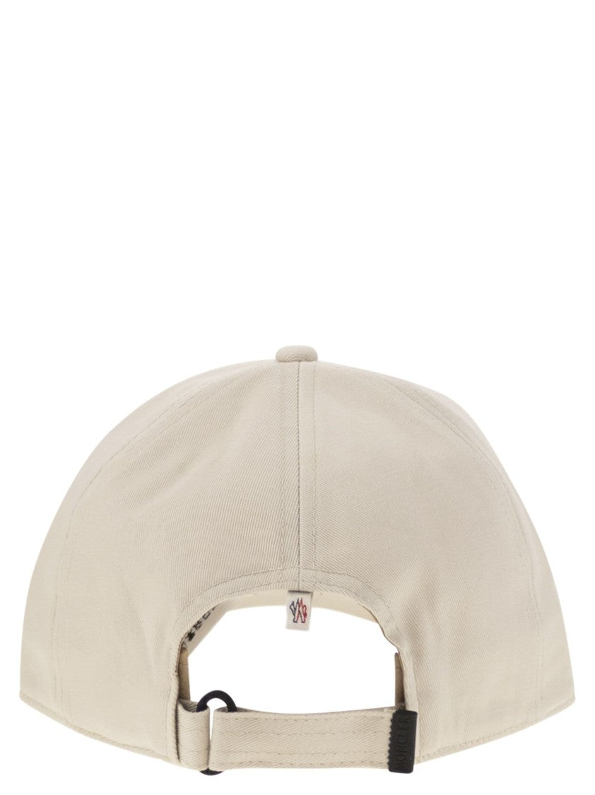 Moncler Grenoble Cotton Gabardine Baseball Cap