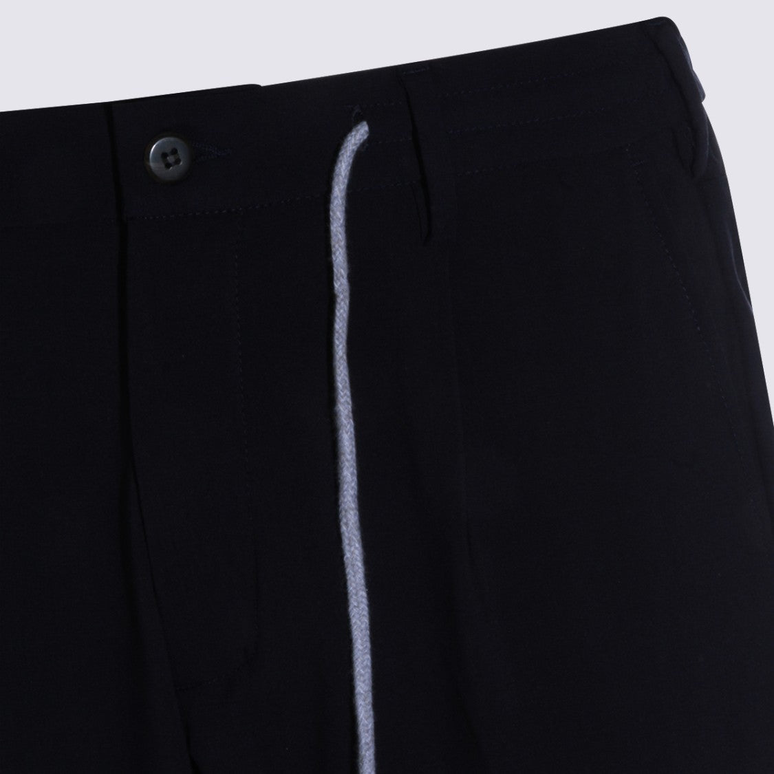 Eleventy Slim Fit Tailored Trousers With Clean Front