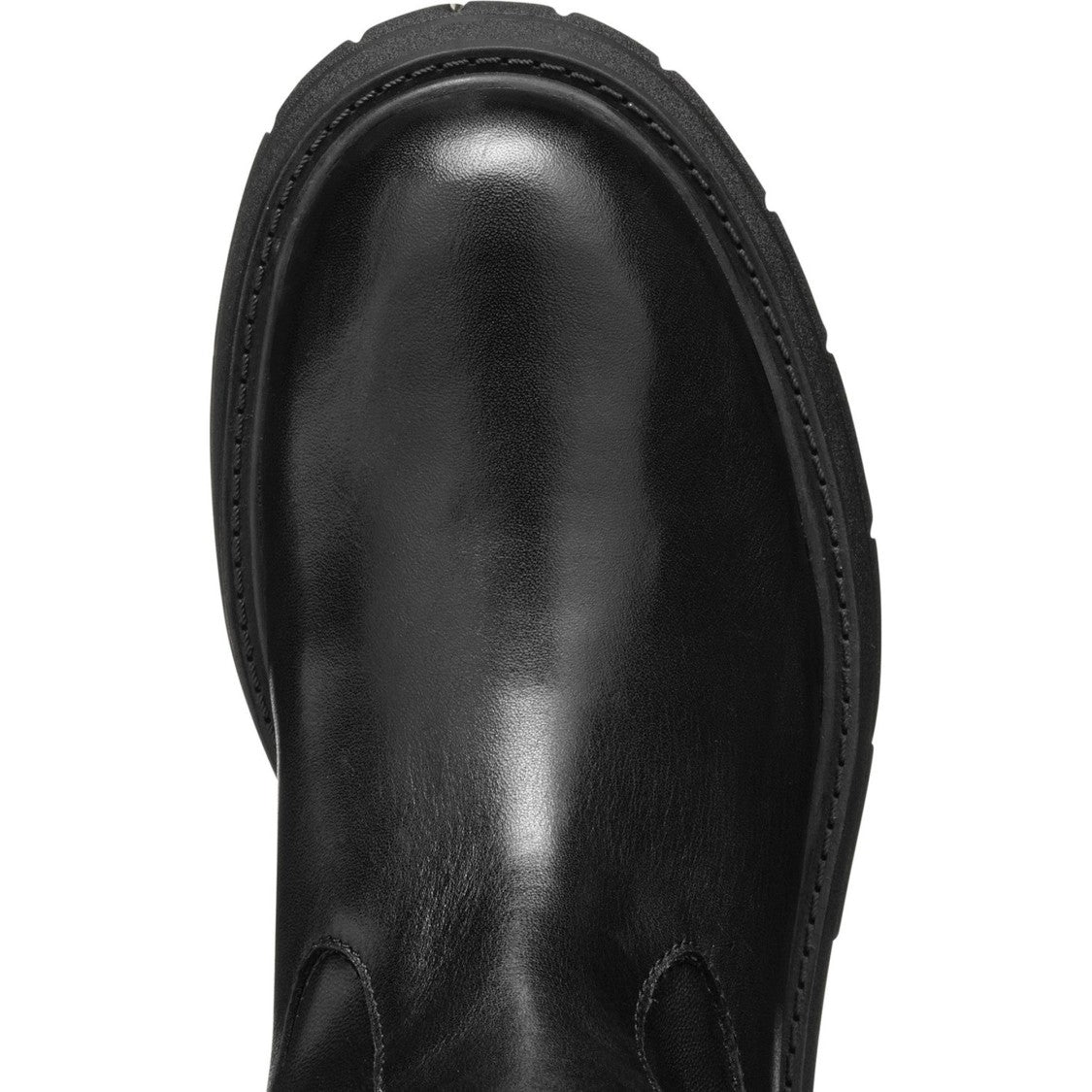 Geox Black Spherica Ec7 Sleek Tall Chunky Sole Boots