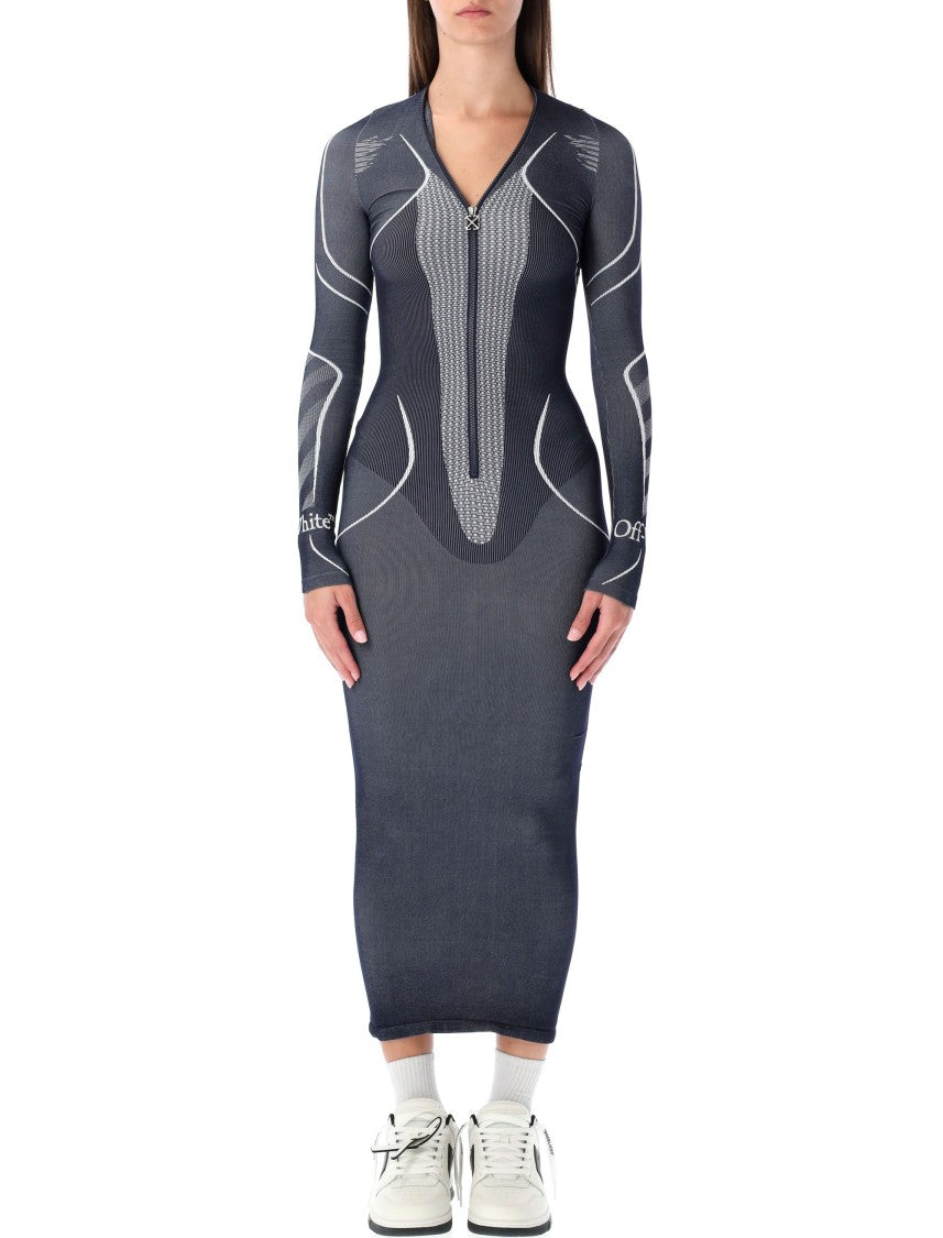 Off-White Seamless Dress