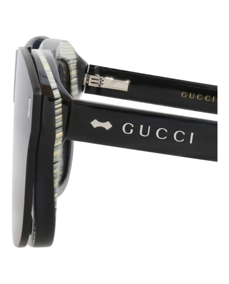 Gucci Aviator-Frame Recycled Acetate Sunglasses