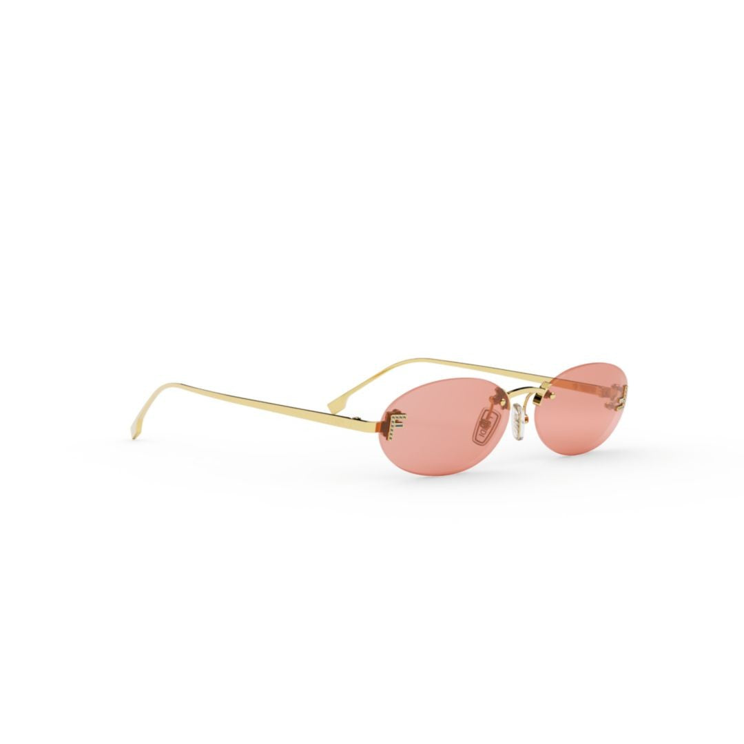 Fendi Fe4075us Rimless Sunglasses