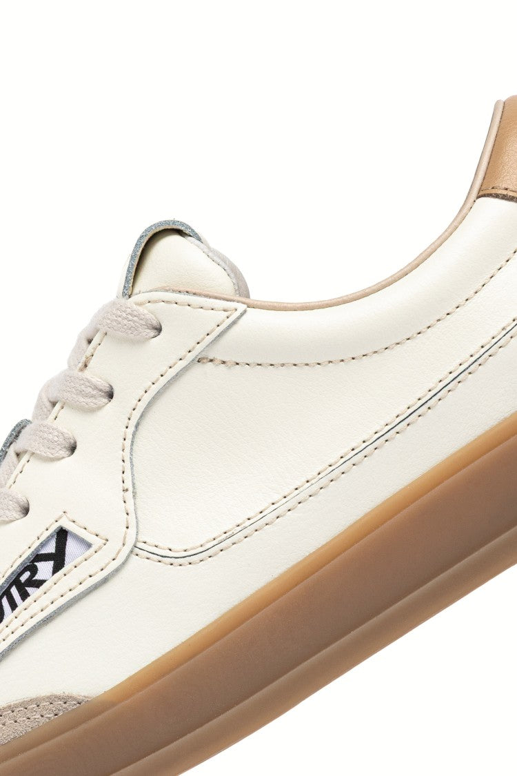 Autry Hazelnut Windscape Suede Leather Sneakers