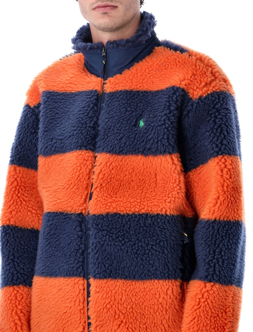 Polo Ralph Lauren Polo Striped Pile Fleece Jacket