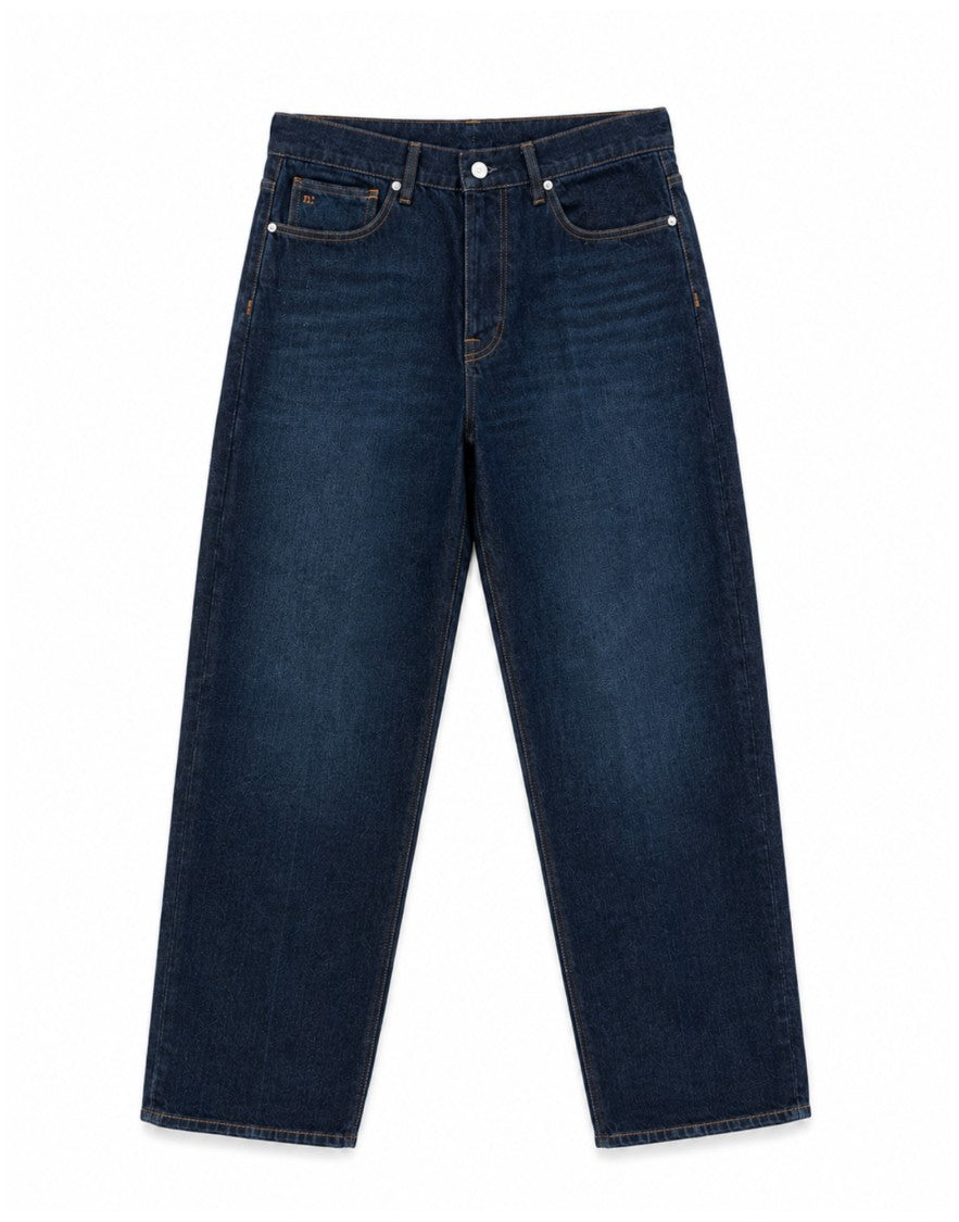 Nine In The Morning Dark Blue Icaro Carrot Fit Denim Jeans