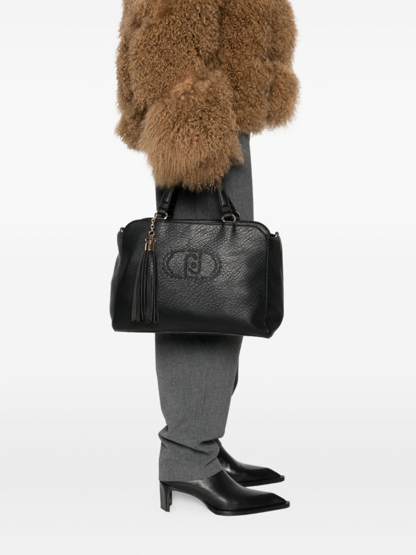 Liu Jo Textured Handbag With Dual Handles