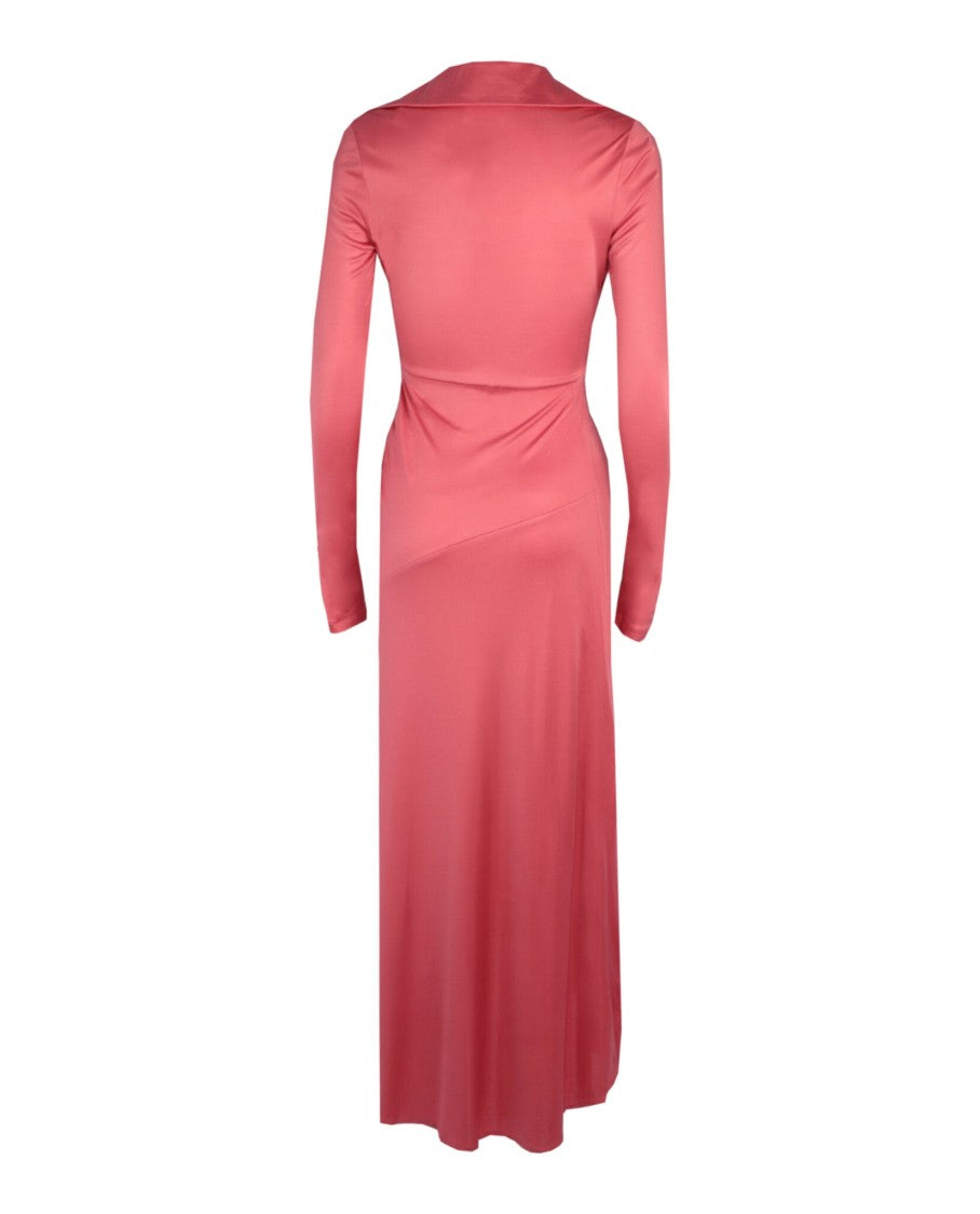Givenchy Long Sleeve Draped Dress
