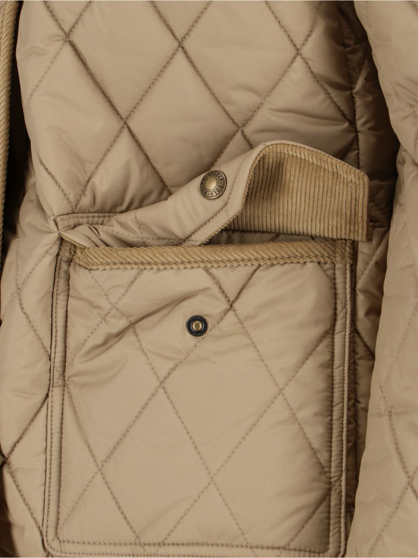 Polo Ralph Lauren Structured Green Jacket With Polished Finish