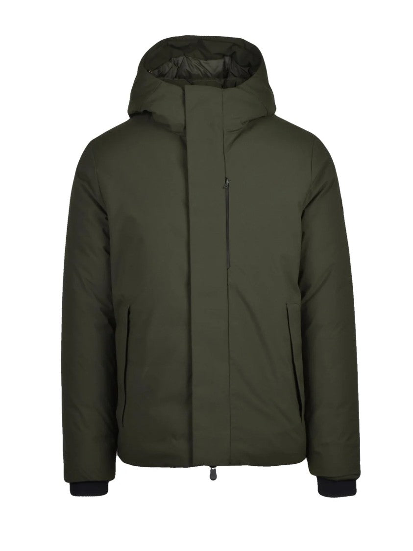 Save The Duck Green Recycled Polyester Down Coat