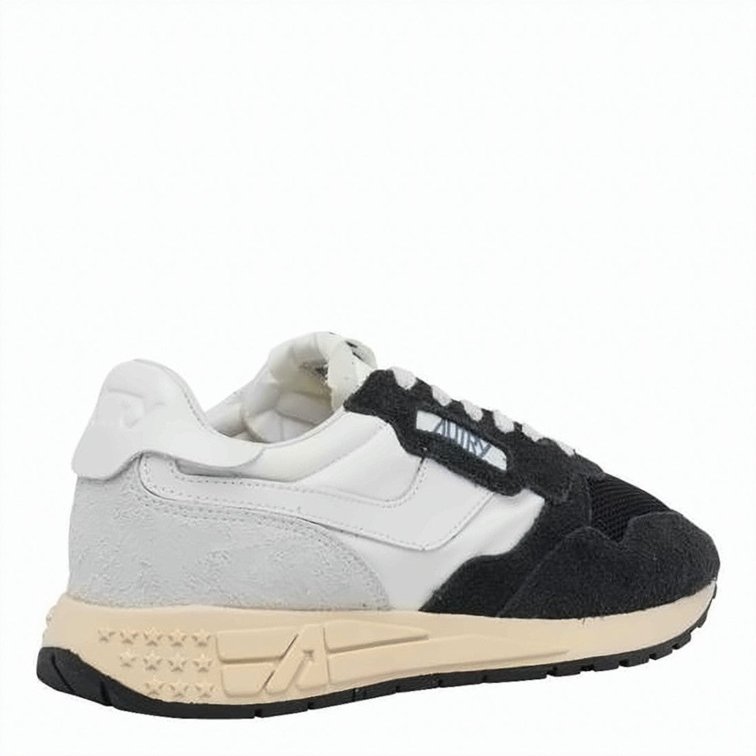 Autry Layered Sneakers With Leather, Suede,