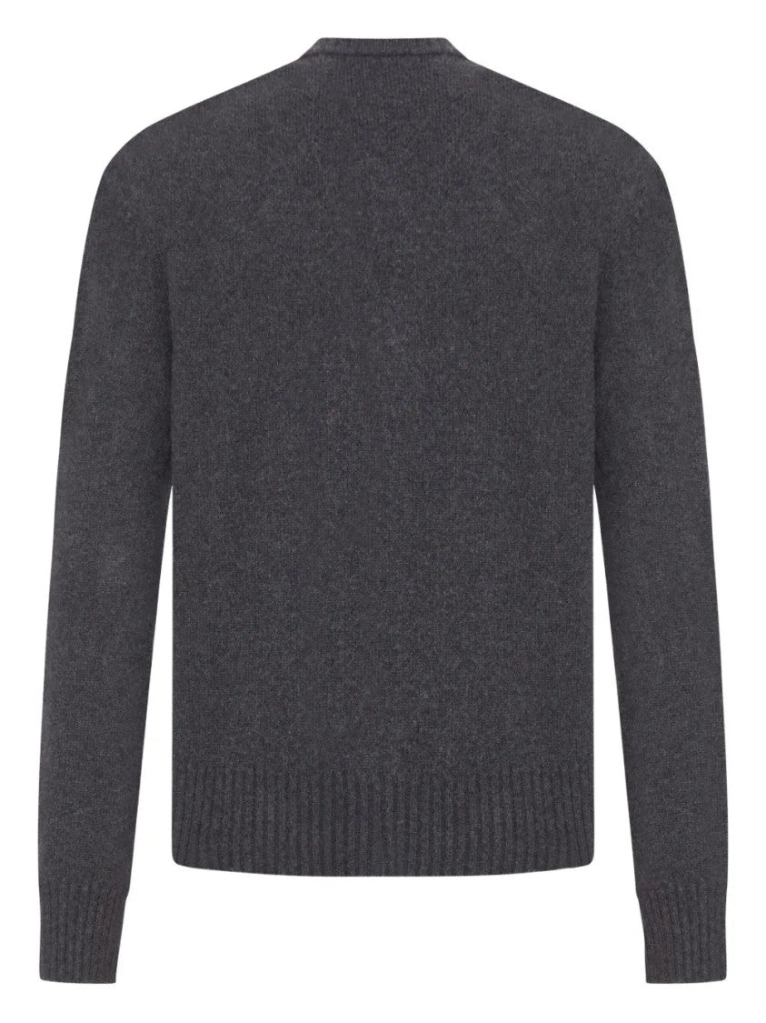 Ami Cashmere Buttoned Cardigan