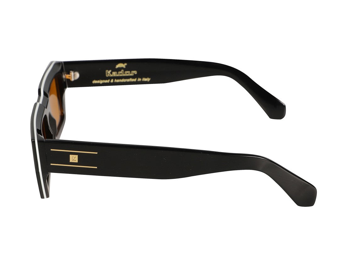 Kador Gold Strike 3-S Oversized Square Sunglasses