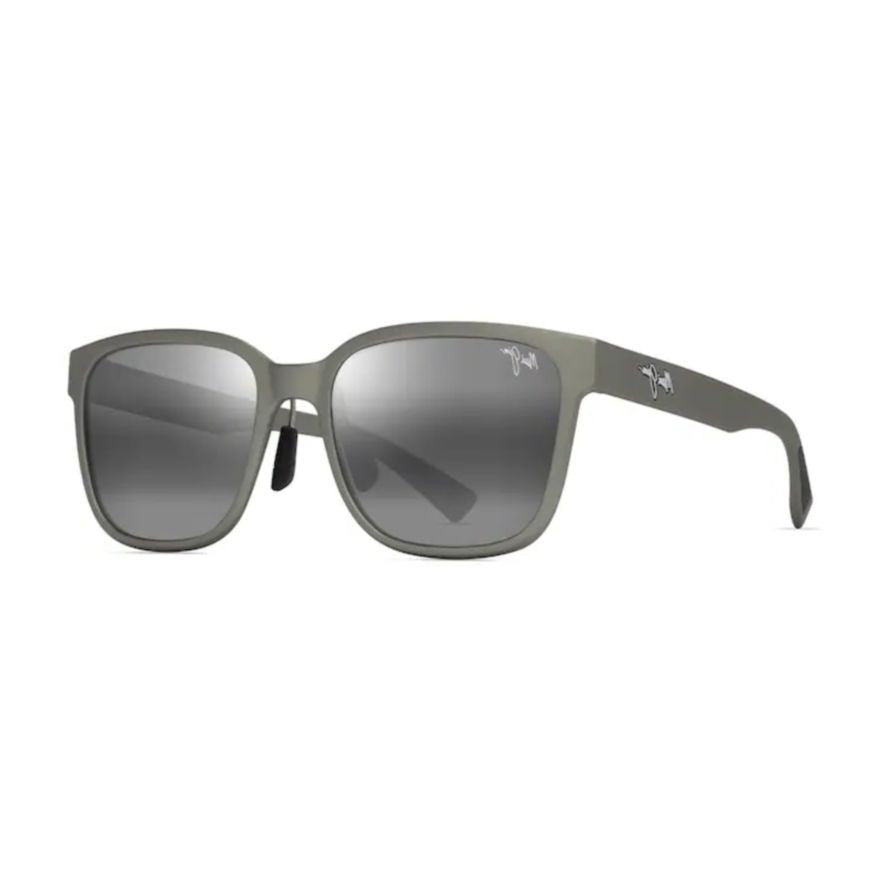 Maui Jim Olive Green Mj0660sa Matte Mirrored Square Sunglasses