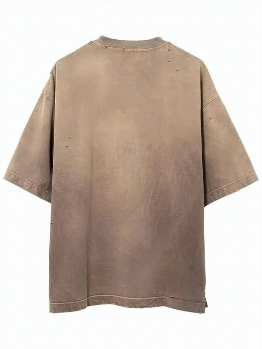 Maison Mihara Yasuhiro Oversized Short-Sleeve T-Shirt With Vintage Distressing