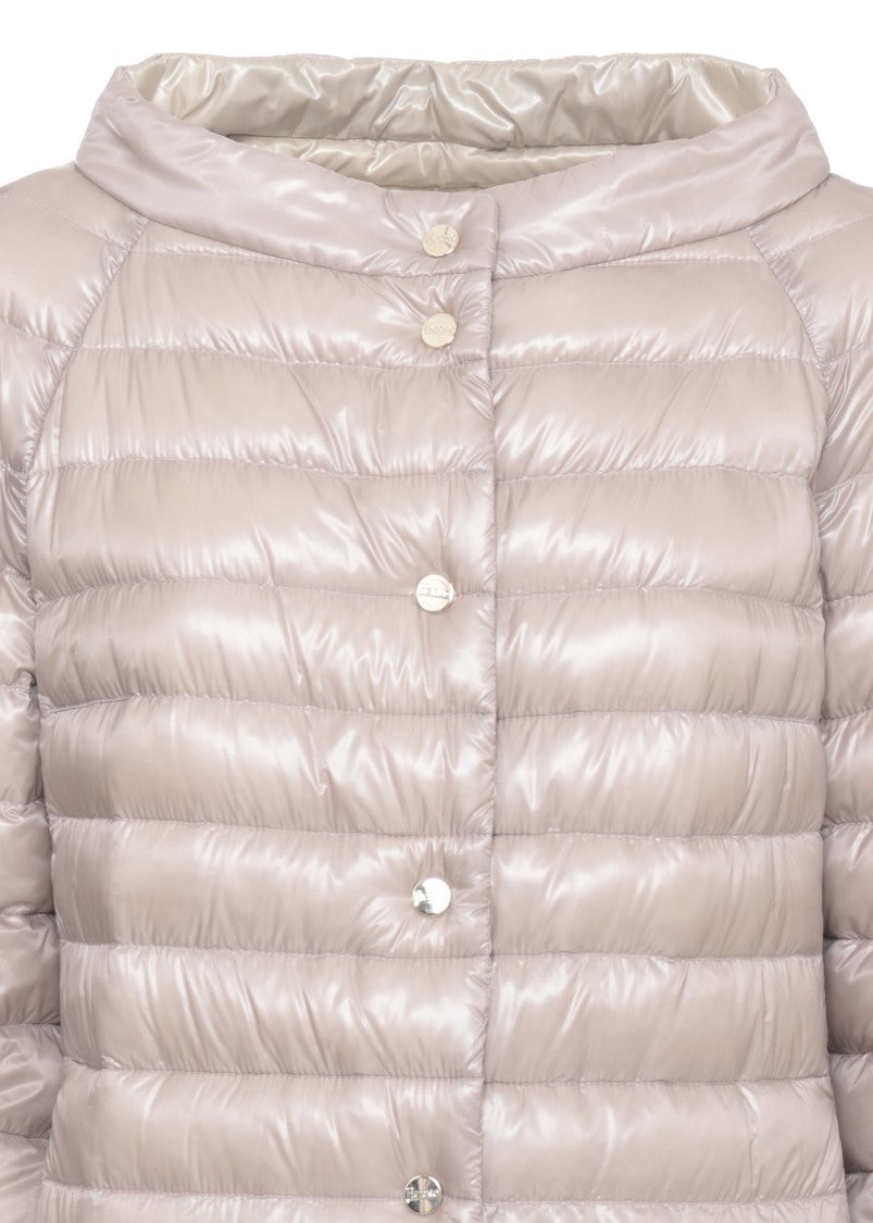 Herno Pink Reversible Quilted Down Jacket