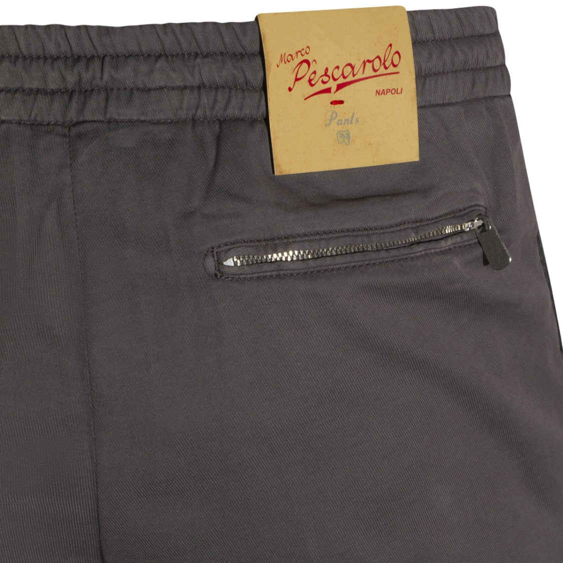 Marco Pescarolo Slim-Fit Trousers With Drawstring Waist