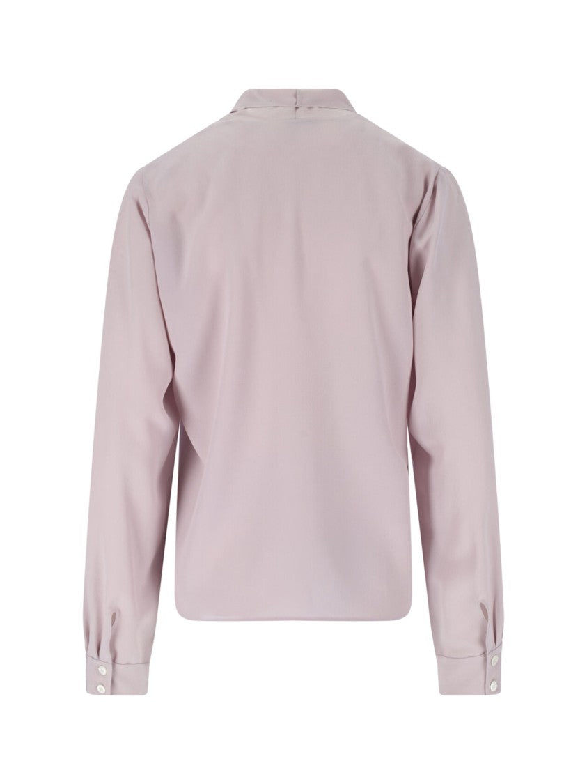 Prada Lavallière Shirt – Purple