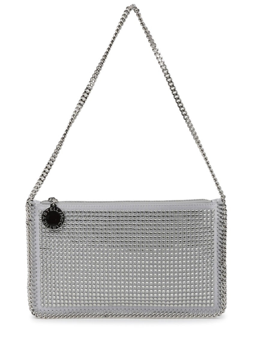 Stella Mccartney Falabella Metallic Mesh Shoulder Bag