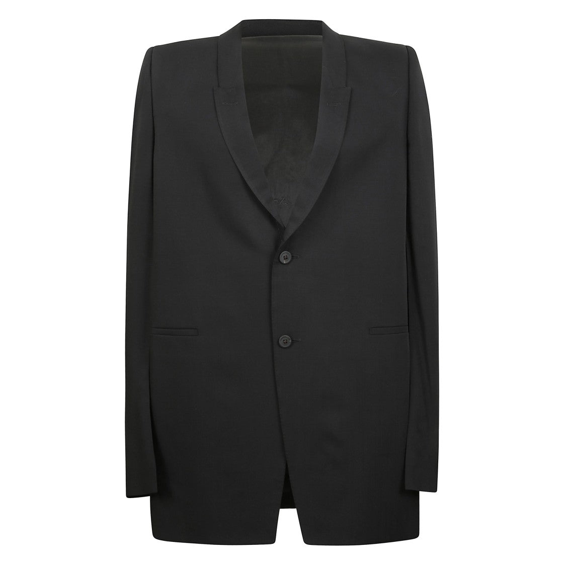 Rick Owens Runway Linen Twill Jacket