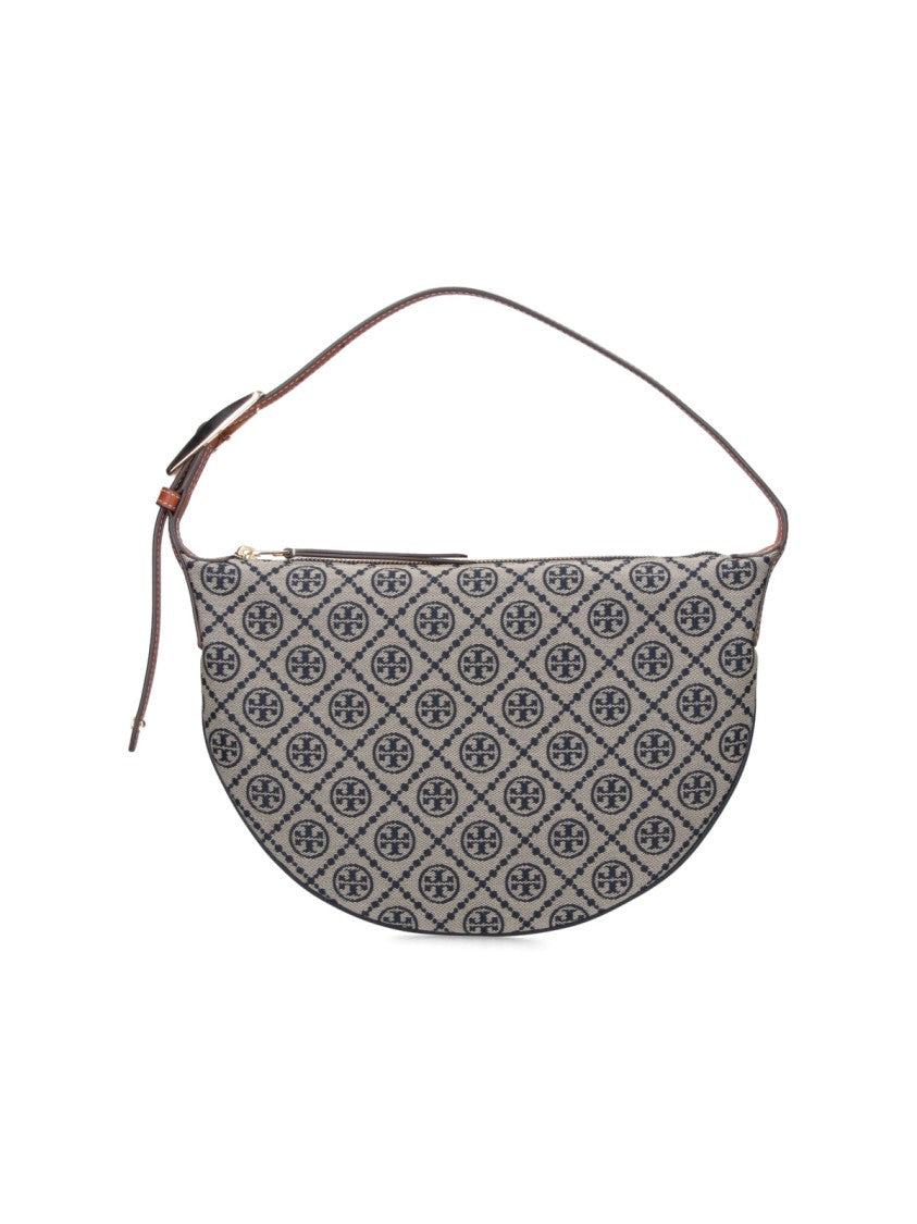 Tory Burch Structured Neutrals Bag With Clean Lines